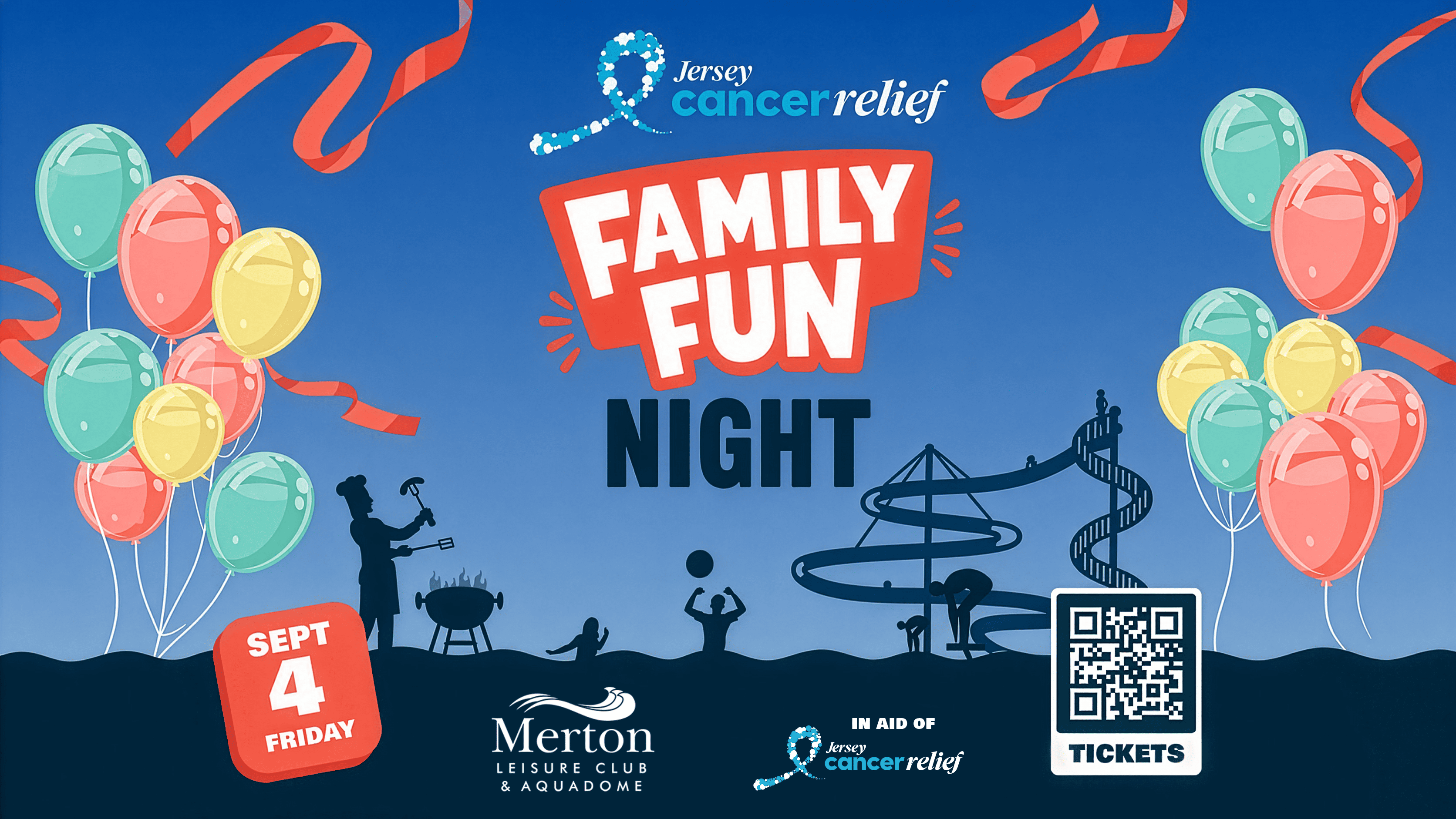 Jersey Cancer Relief Family Fun Night Social 16 9 2026