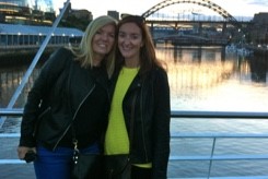 Fiona and Mandy complete Great North Run for JCR